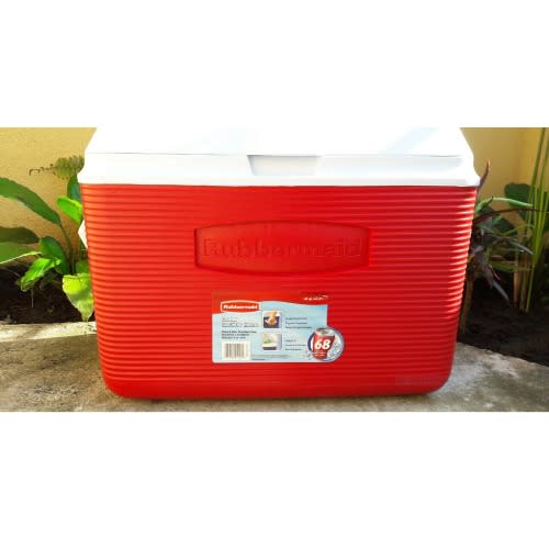 Rubbermaid 68 cheap can cooler