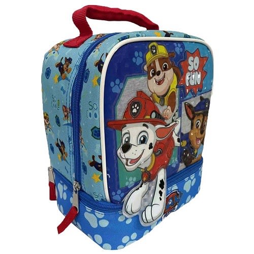 Paw patrol dual outlet compartment lunch box