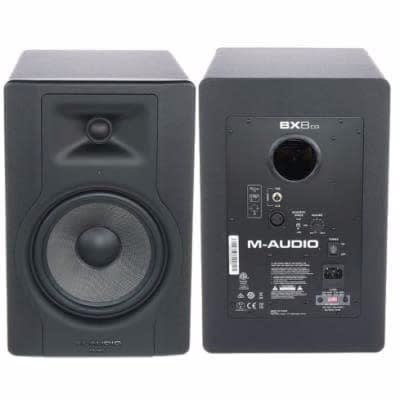 M audio clearance monitors bx8