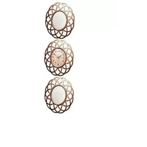 Universal Chef Wall Decor Mirror Clock 3 Piece Set Konga