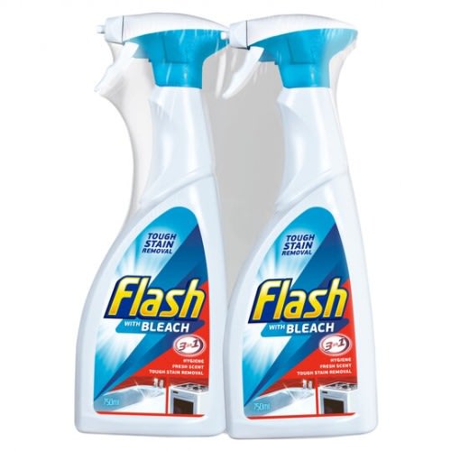 Flash sales with bleach