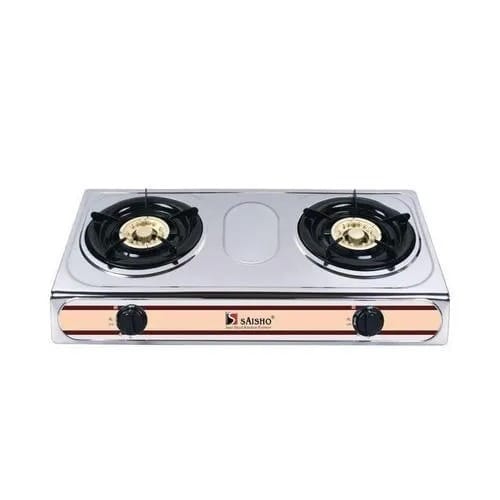 Saisho Double Burner Gas Cooker Konga Online Shopping