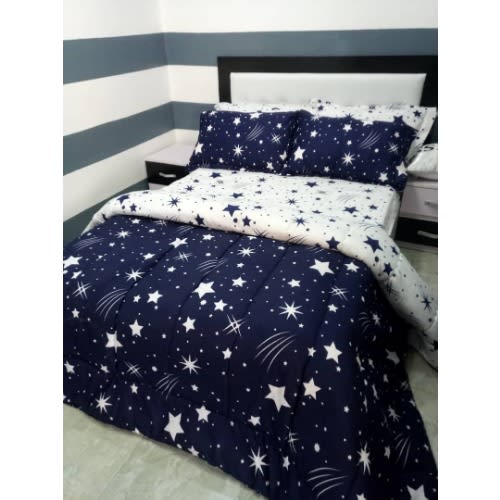 Generations Star Design Duvet Cover Blue And White Konga