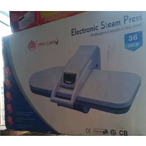 Two Lion Digital Fabric Steam Press & Stoning Machine 36" Konga