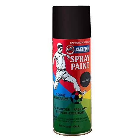 Abro All-purpose Fast Dry Spray Paint - Black - 400ml | Konga Online ...
