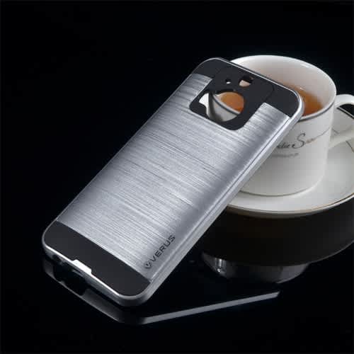 htc one m9 plus case 2 in 1 fashion high quality back cover case silver
