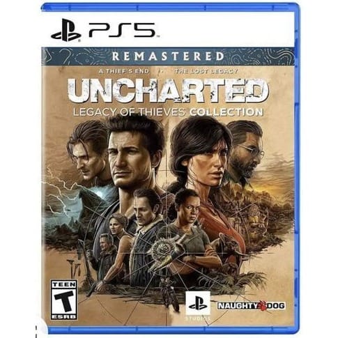 Ps5 Uncharted Thieves Collection.