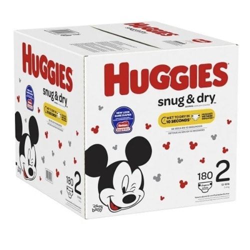 Huggies Snug And Dry Diapers Size 2 180 Count Konga Online Shopping