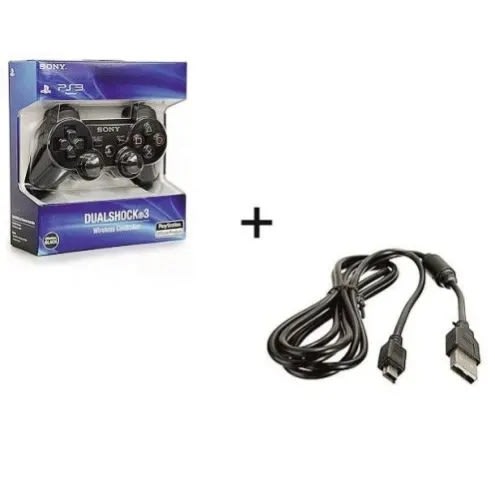 Sony Dualshock 3 Wireless Controller For Ps3 Charging Cord