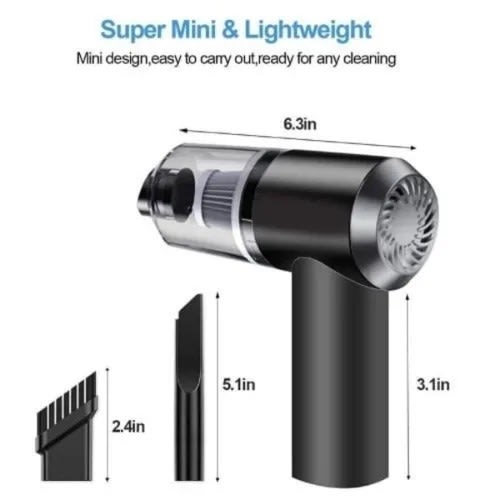 A&s Wireless Car Vacuum Cleaner With Led Light 120W 2 In 1 Konga