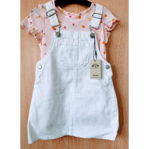 white denim dress primark