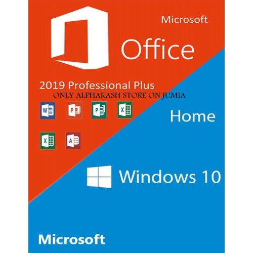 PACK OFFICE 2019 PRO + WINDOWS 10 PRO