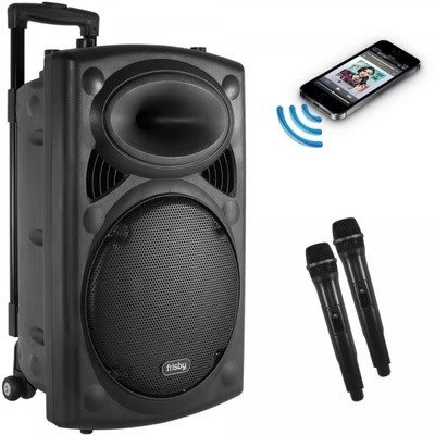 Rechargeable bluetooth shop pa speaker