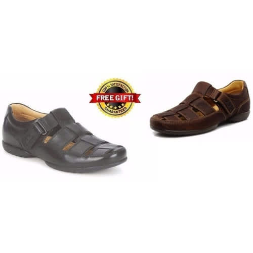 recline open sandals