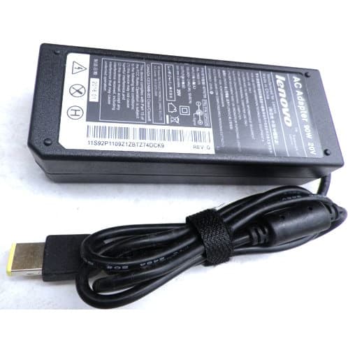 Replacement Laptop Charger For Lenovo 20v 4 5a 90w Rectangular Port Konga Online Shopping
