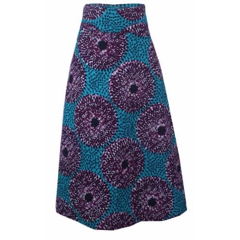 wrap ankara skirt
