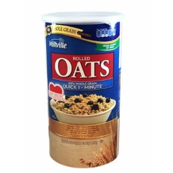 Millville Rolled Oats 100 Whole Grain Quick 1 Minute 1 19kg Konga Online Shopping