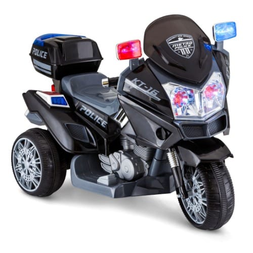 police trike 6v powered ride on