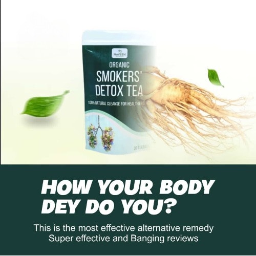 Organic Smoker’s Detox Tea Lungs Cleansing Herbal Tea 30 Teabags