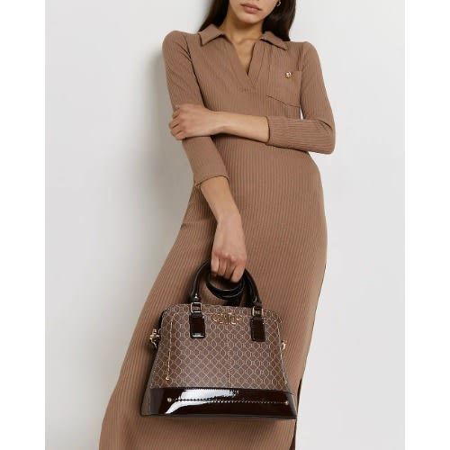 River island best sale monogram tote bag