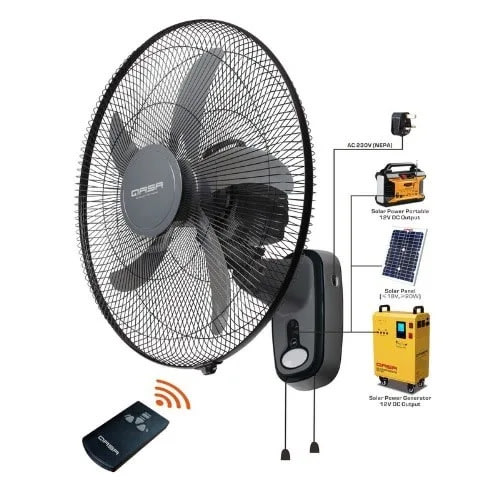 Qasa Qwf 18 Ac Dc Wall Fan Remote Konga Online Shopping