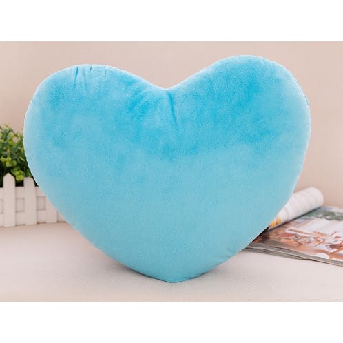 heart shaped throw pillow