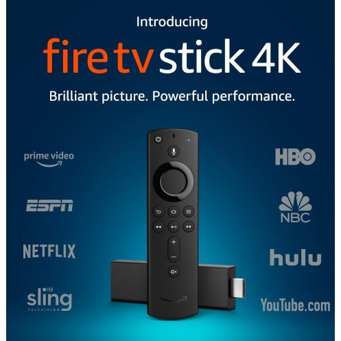 Amazon Fire Tv Stick 4k Streaming Device With Alexa Voice Remote