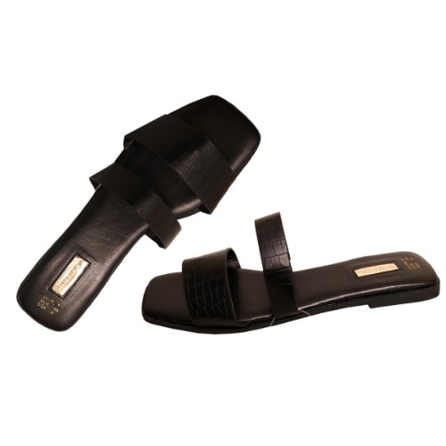 Primark Double Strap Slippers Black Konga Online Shopping