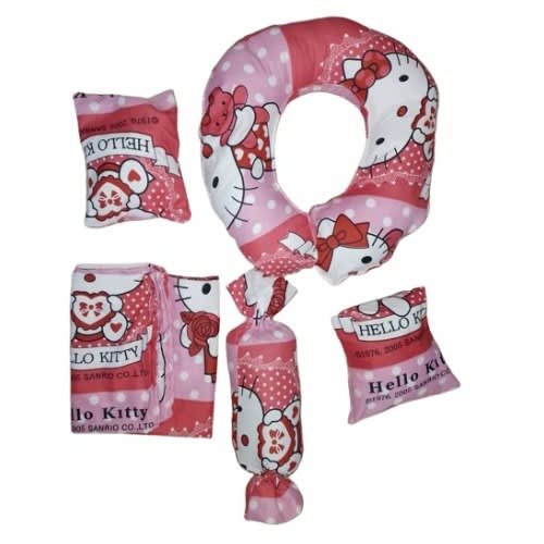 Hello Kitty Pattern Baby Bed Sheet Set Konga Online Shopping
