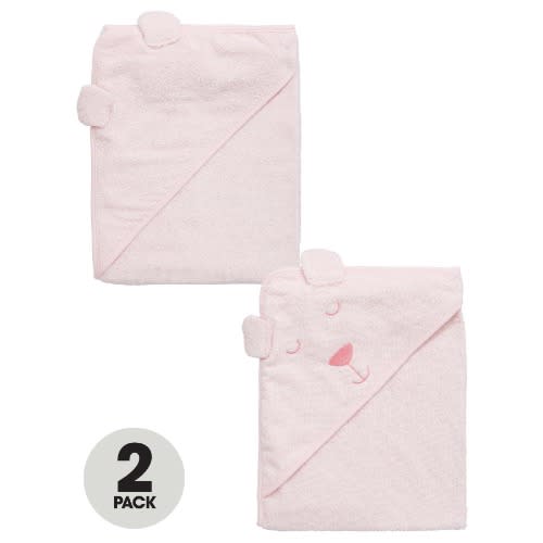 Baby Girl Hooded Towel Pack Of 2 Konga Online Shopping