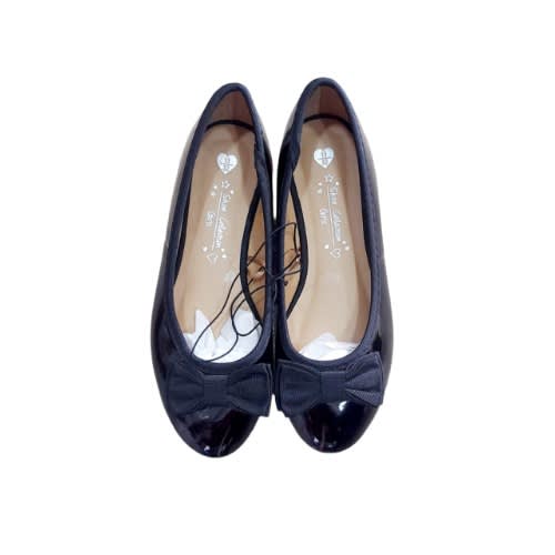 Matalan Girls Bow Ballet Shoes -Black | Konga Online Shopping