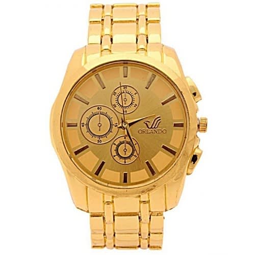 Orlando Men Chain WristwatchGold Konga Online Shopping