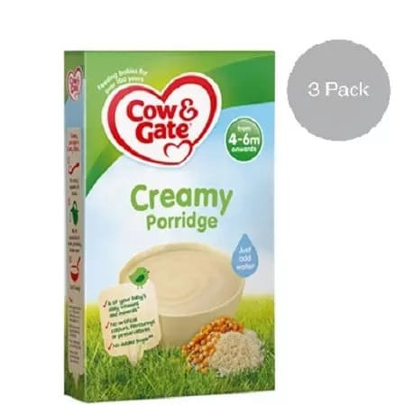 cow and gate fruity wholegrain porridge