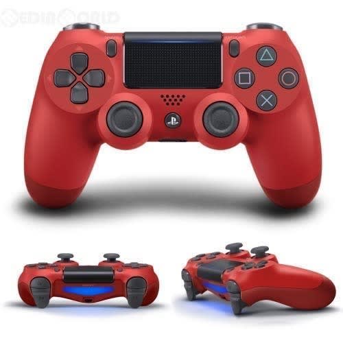 red ps4 controller wireless