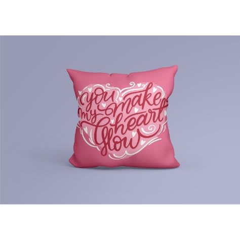 Glow pillow heart outlet