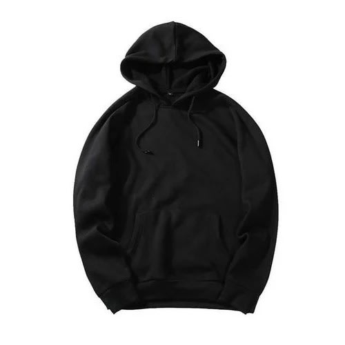 Plain 2025 black hood