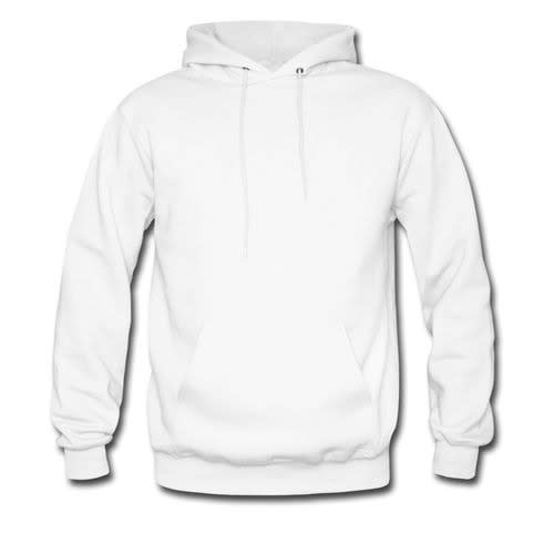 Cheap plain sale white hoodie