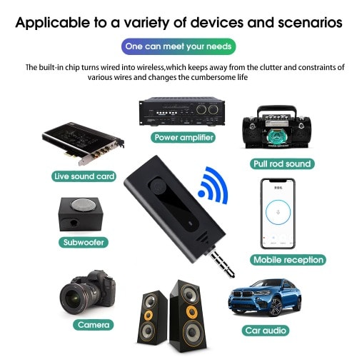 K35 Wireless Jack 3.5mm Lavalier Single Mic For Smartphonerecording
