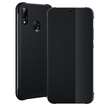 smart view flip case for huawei p20 lite black