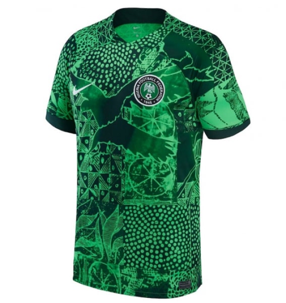 Fashionista Men's Official Nigeria National Team Home Jersey 2022 ...
