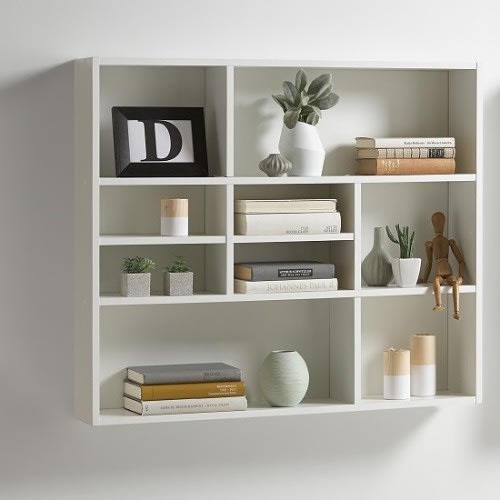 Floating Wall Shelf Home Decor White Konga Online Shopping