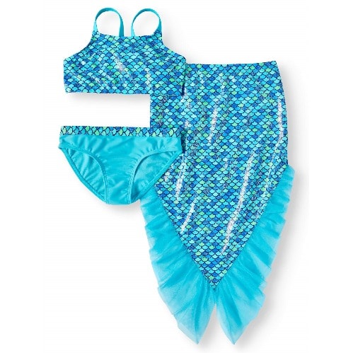Wonder nation mermaid bathing suit sales