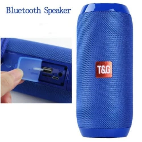 T&g Tg117 Bluetooth Soundbar Fm Radio Subwoofer Wireless Speaker - Blue ...