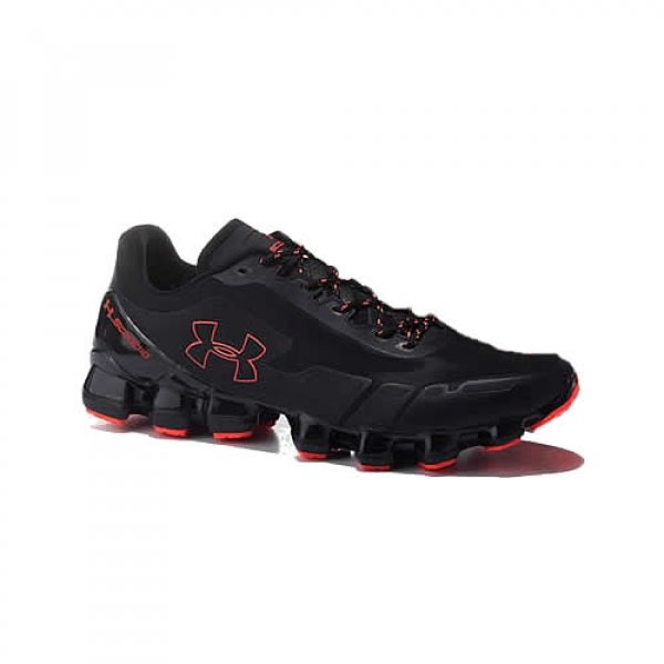 under armour black running shoes