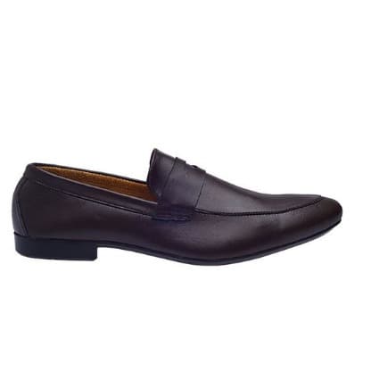 O'tega Shoe With Belt Detail - Brown | Konga Online Shopping