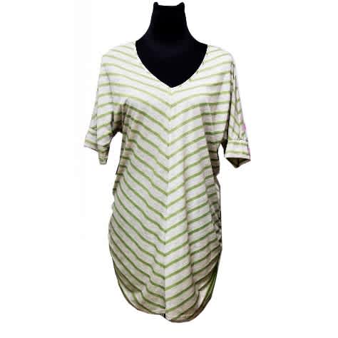 side ruched maternity t shirt