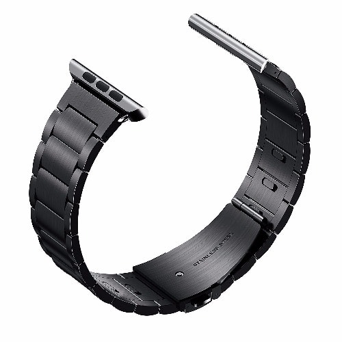 smartwatch with metal band