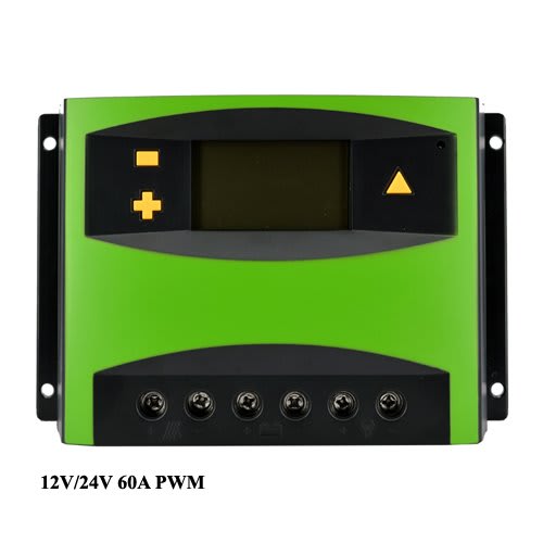 Solar Charge Controller-PWM 12V/24V 60A.