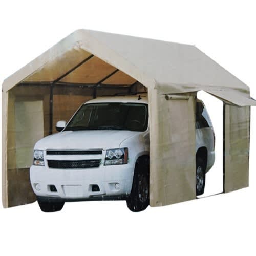 Steel frame canopy 10x20 2025