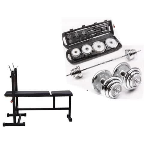 Strongs 50kg Weight Set Weight Bench Konga Online Shopping